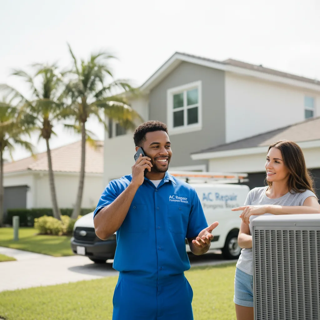 AC Repair Pompano Beach customer support in Derwood